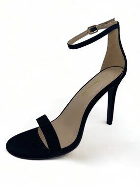 Dream Pairs High Heel Sandals Size 9 Black Open Toe Ankle Strap Women's